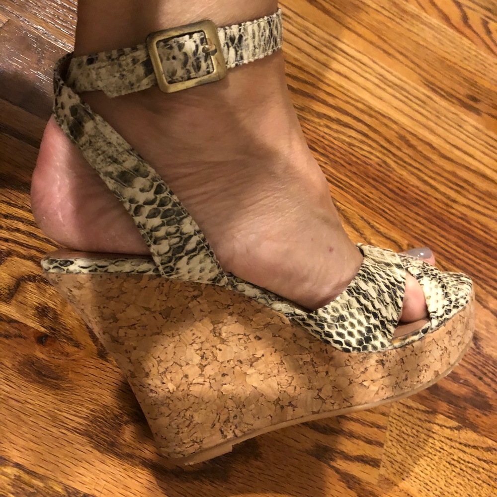Jeffrey Campbell wedge sandals